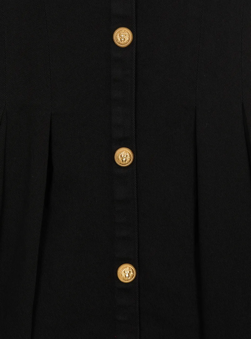 A-Line Dress With Buttons