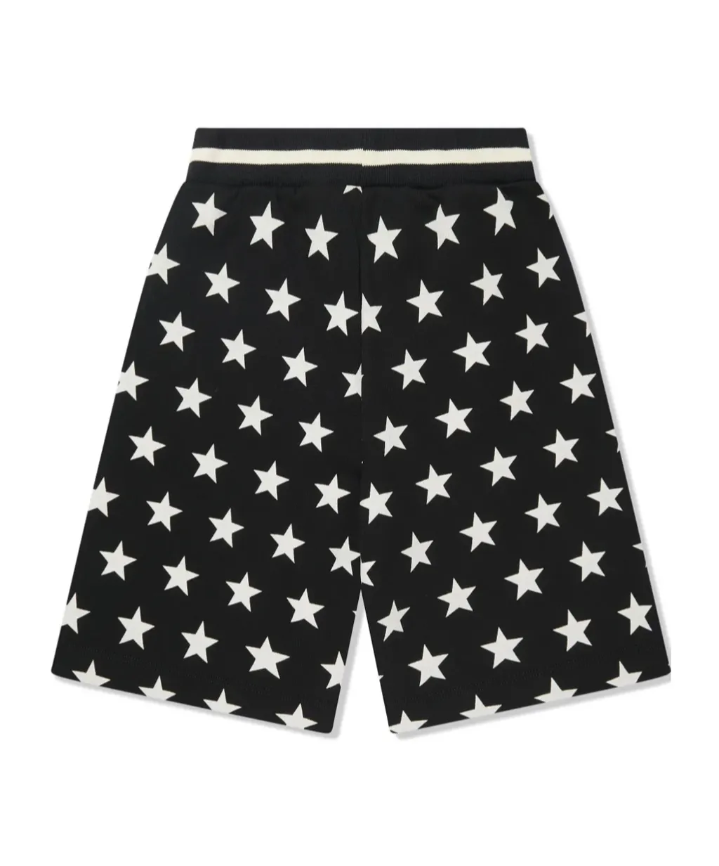 Star Printed Jersey Shorts
