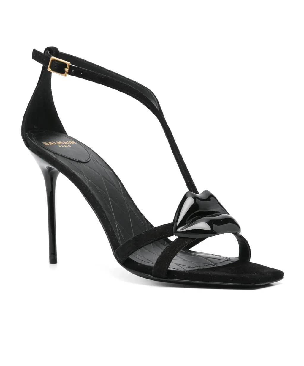 95Mm Lips Sandals
