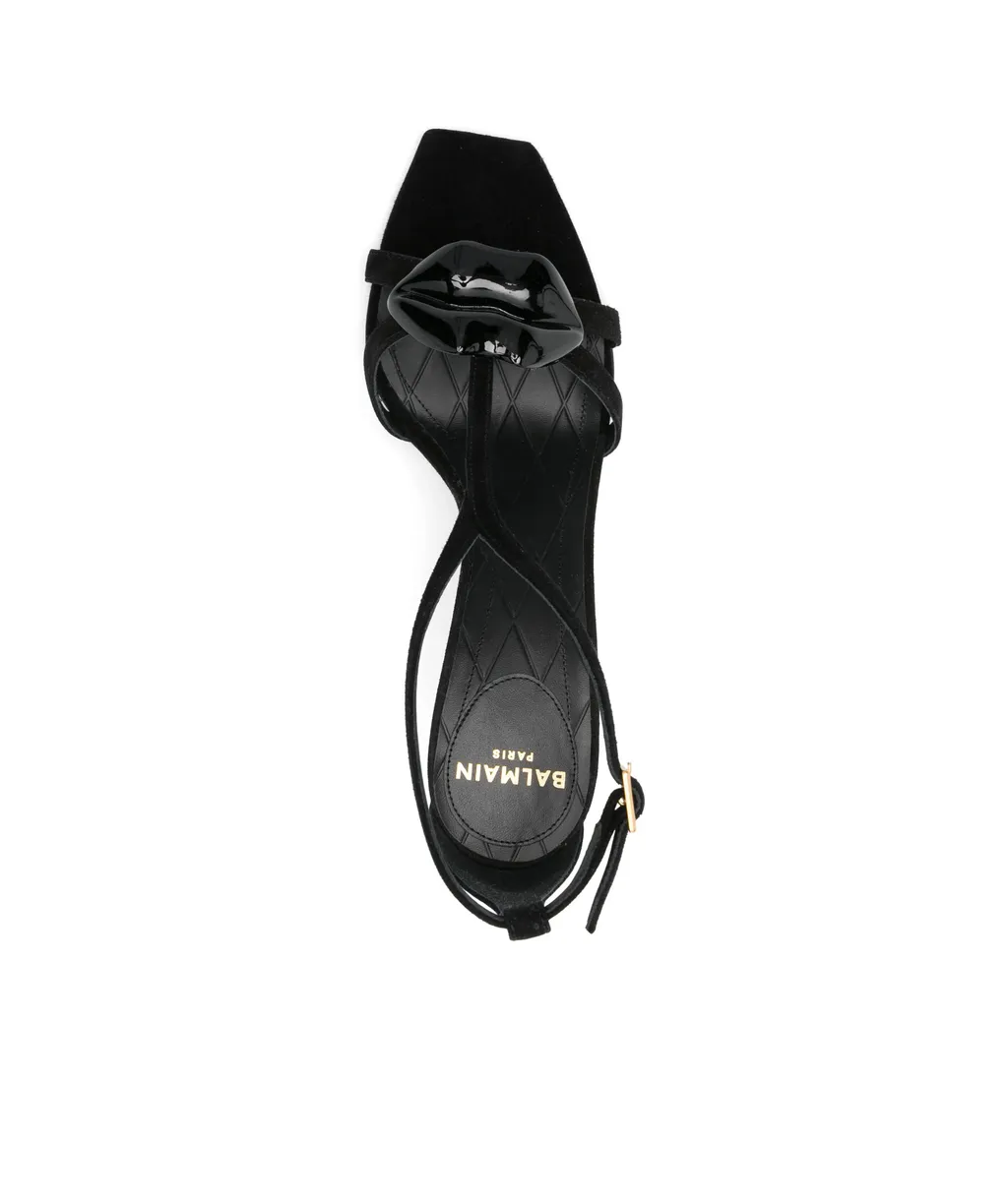 95Mm Lips Sandals