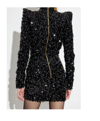 Sequinned Mini Dress