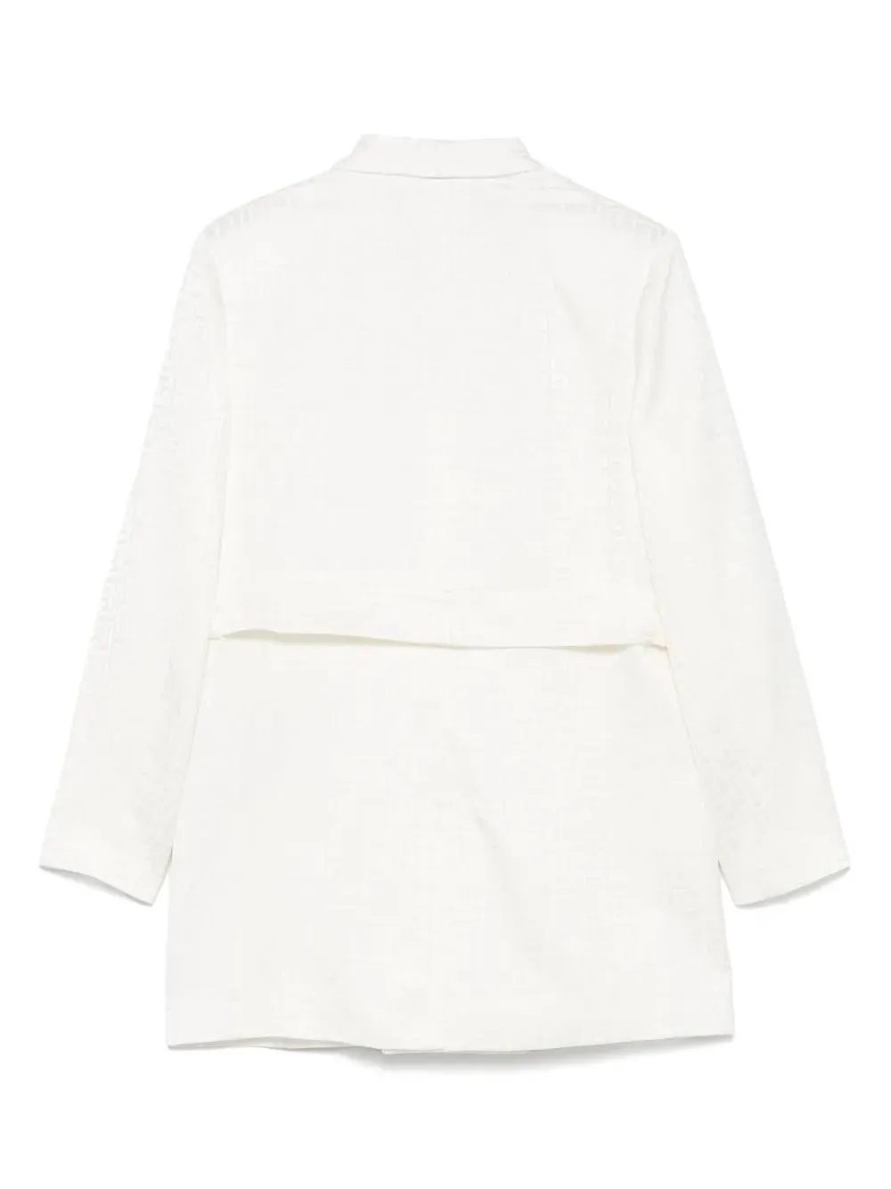 Double-Breasted Belted Blazer