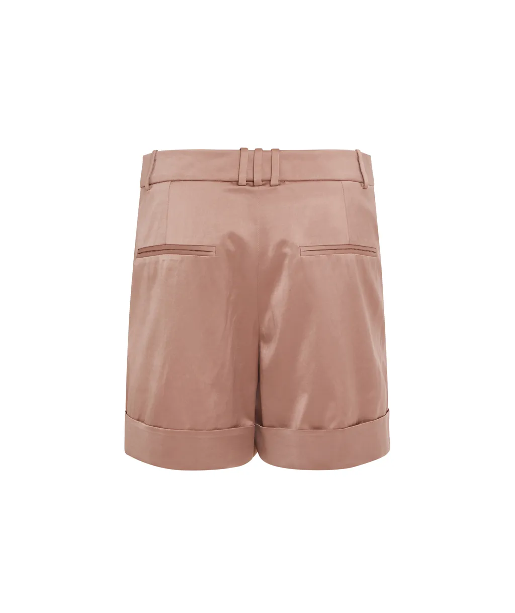 Satin Plank Bermuda Shorts