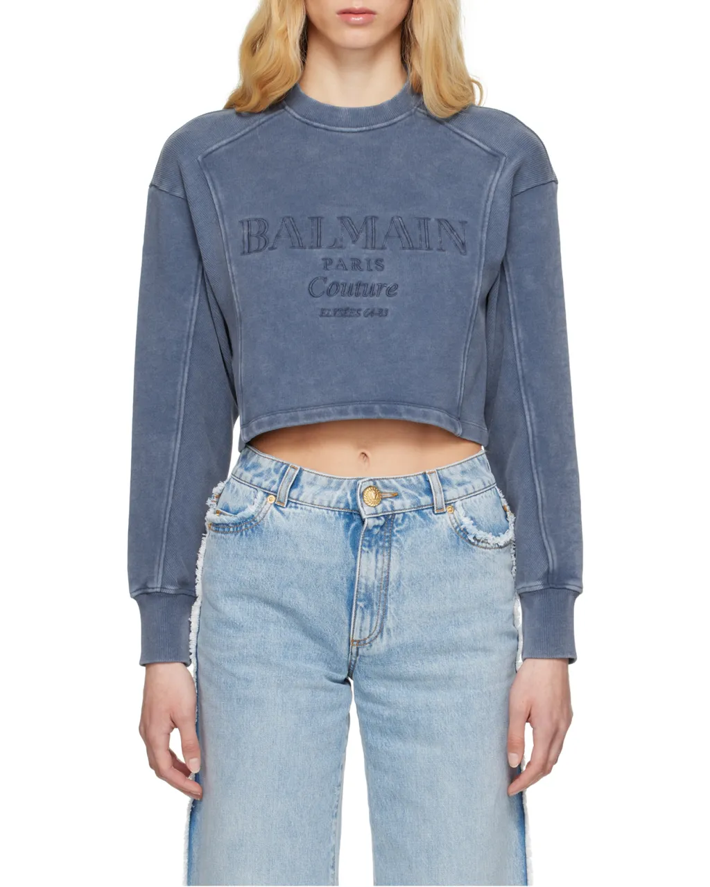 Couture Embroidered Sweatshirt