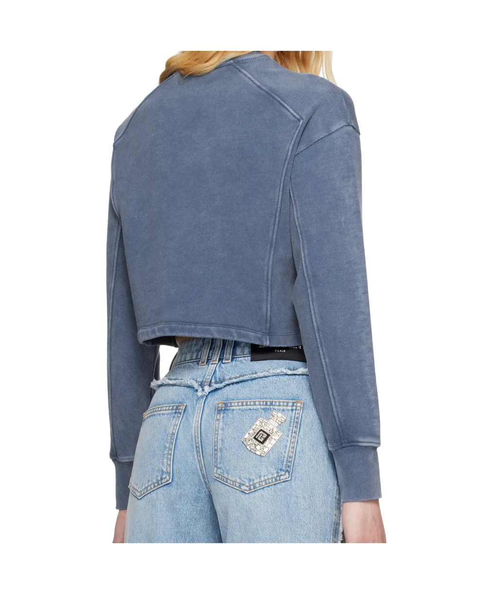 Couture Embroidered Sweatshirt