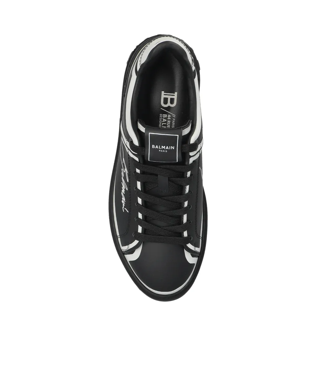 B-Court Lace-Up Sneakers