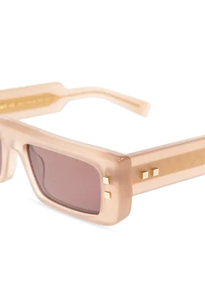 B Army Iii Rectangle Frame Sunglasses