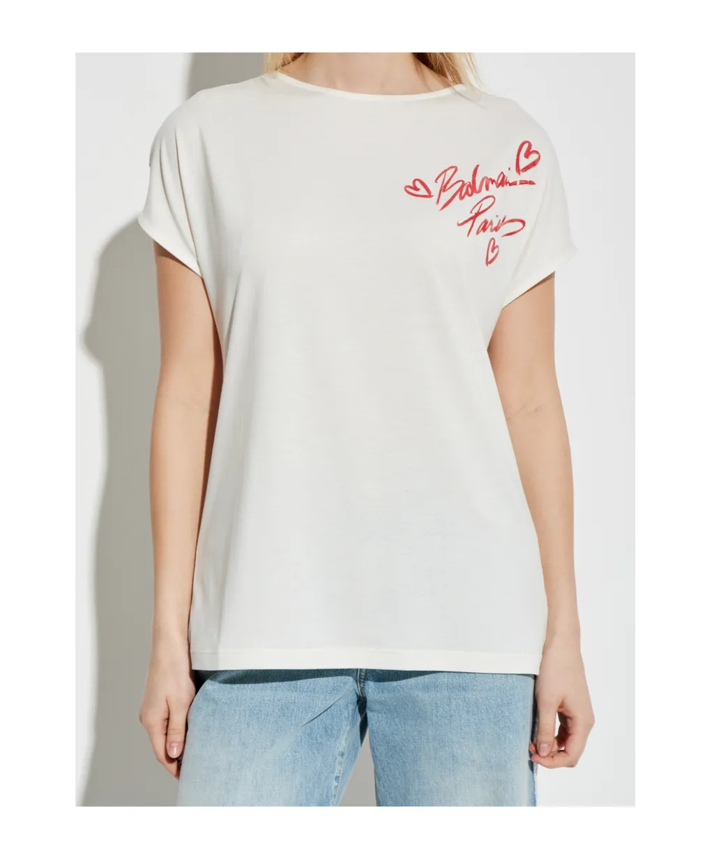 Short-Sleeved Lipstick T-Shirt
