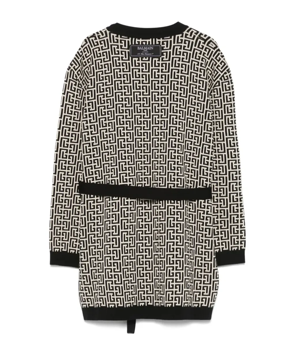 Monogram Jacquard Coat