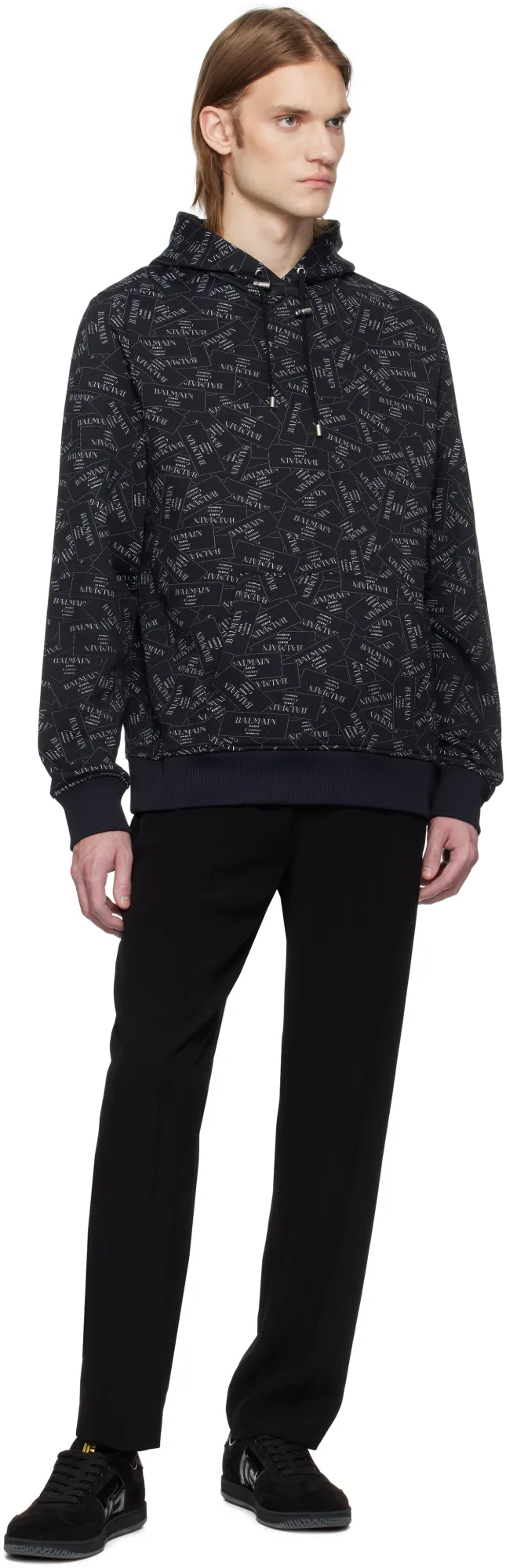 Crepe Straight-Leg Trousers