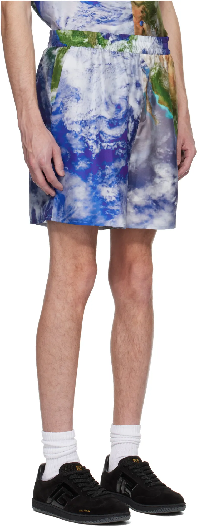 Earth Printed Shorts
