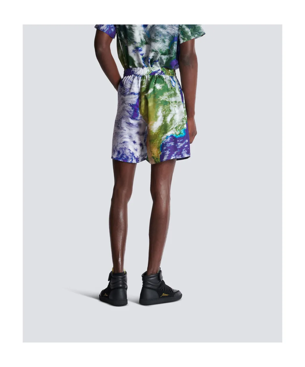 Earth Printed Shorts