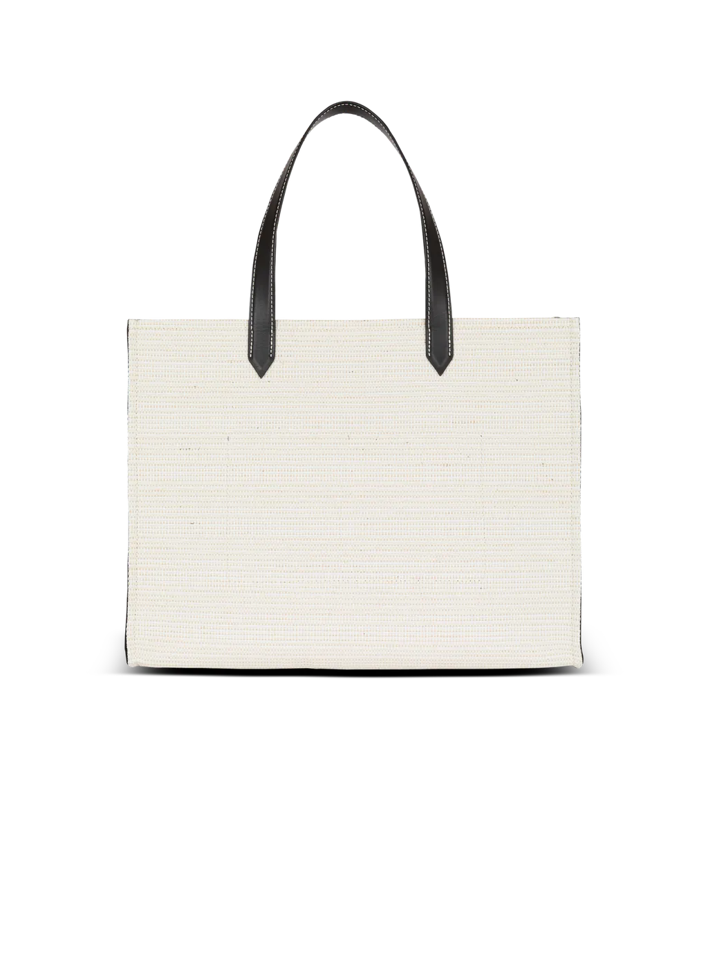 Medium Raffia B-Army Tote Bag