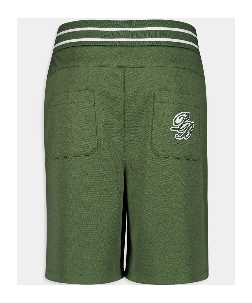 Logo-Print Drawstring Shorts