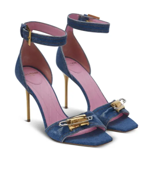 Safety Pin Sandals