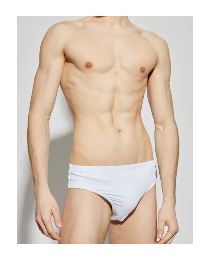 Logo-Appliqué Swim Briefs