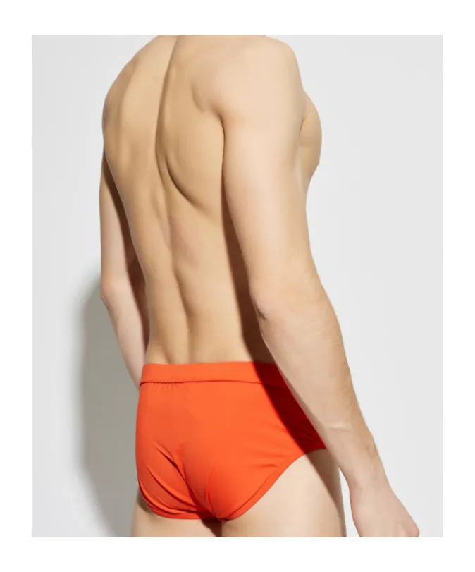 Logo-Print Swim Trunks