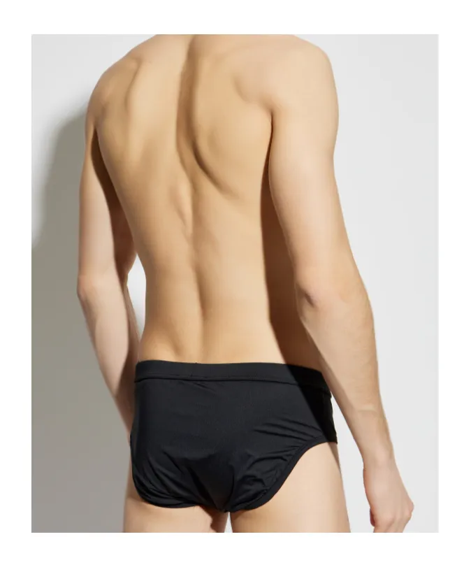 Logo-Embroidered Swim Briefs