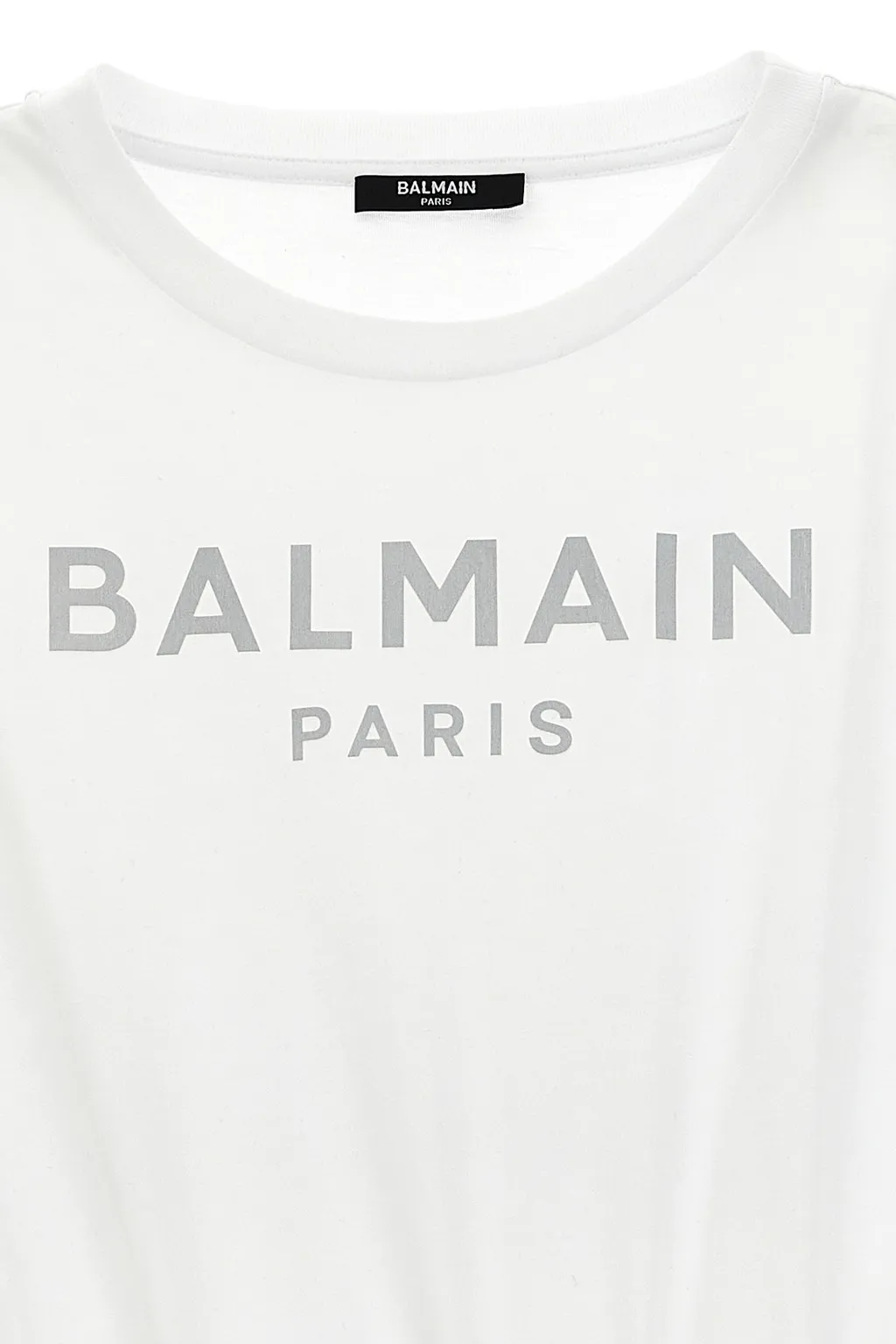 Logo Printed Crewneck Dress