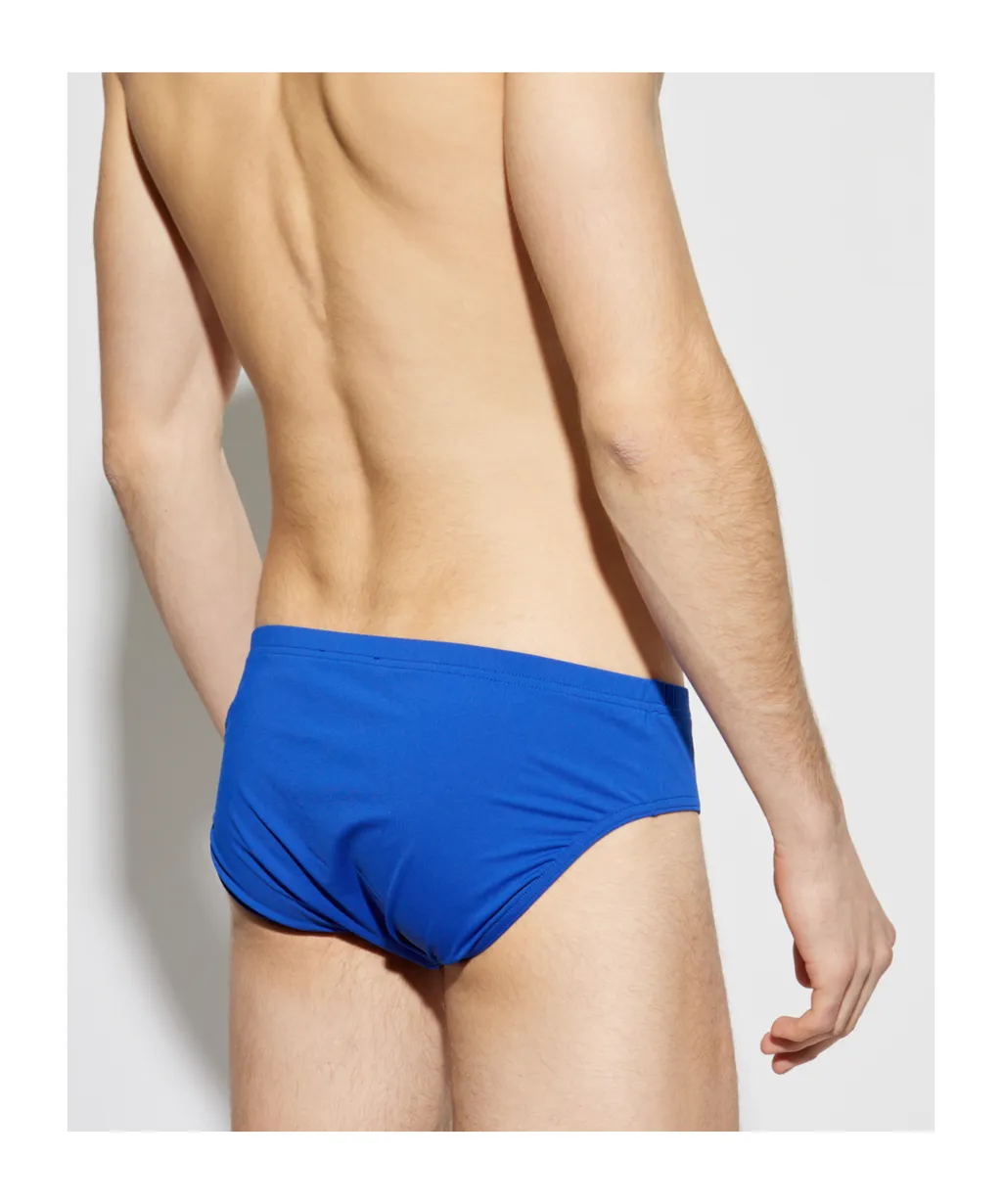 Logo-Appliqué Swim Briefs