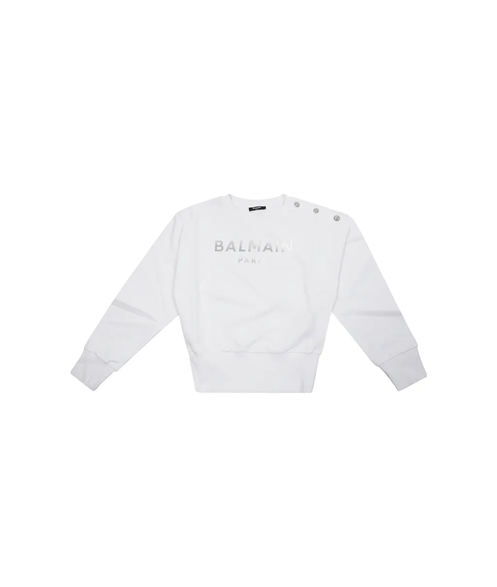 Logo Printed Crewneck Sweatshirt