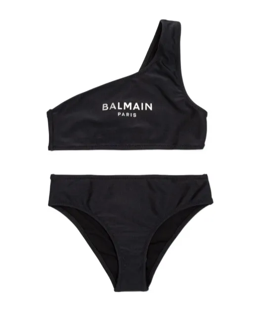 Logo Printed Two-Piece Bikini