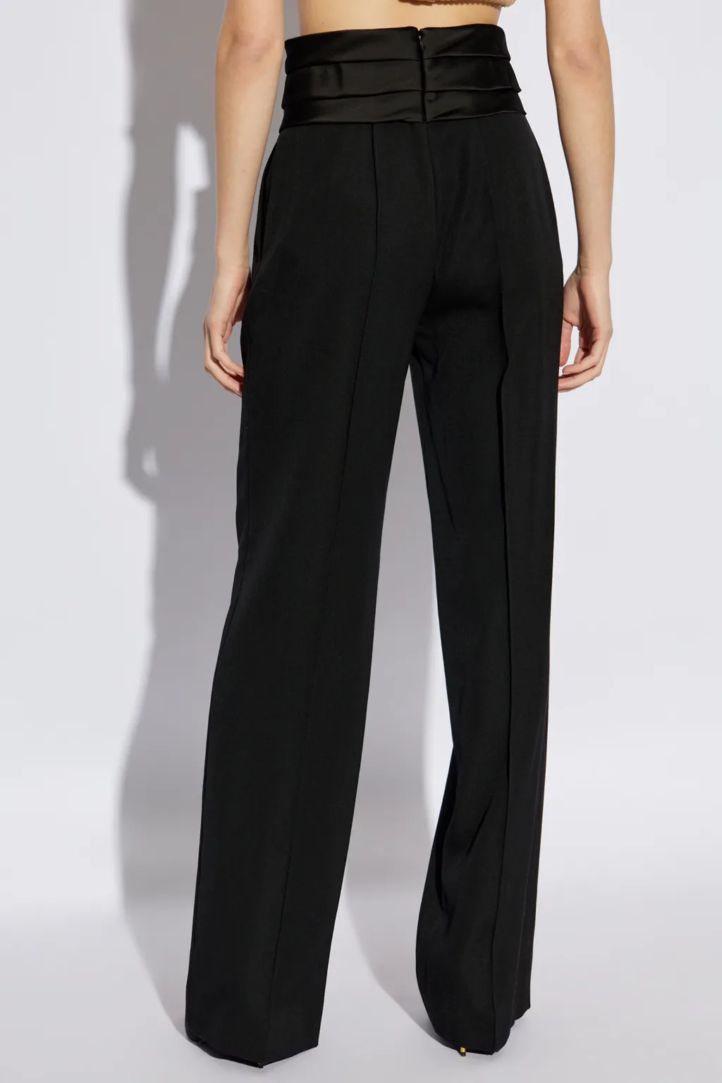 Satin Tailored Pants