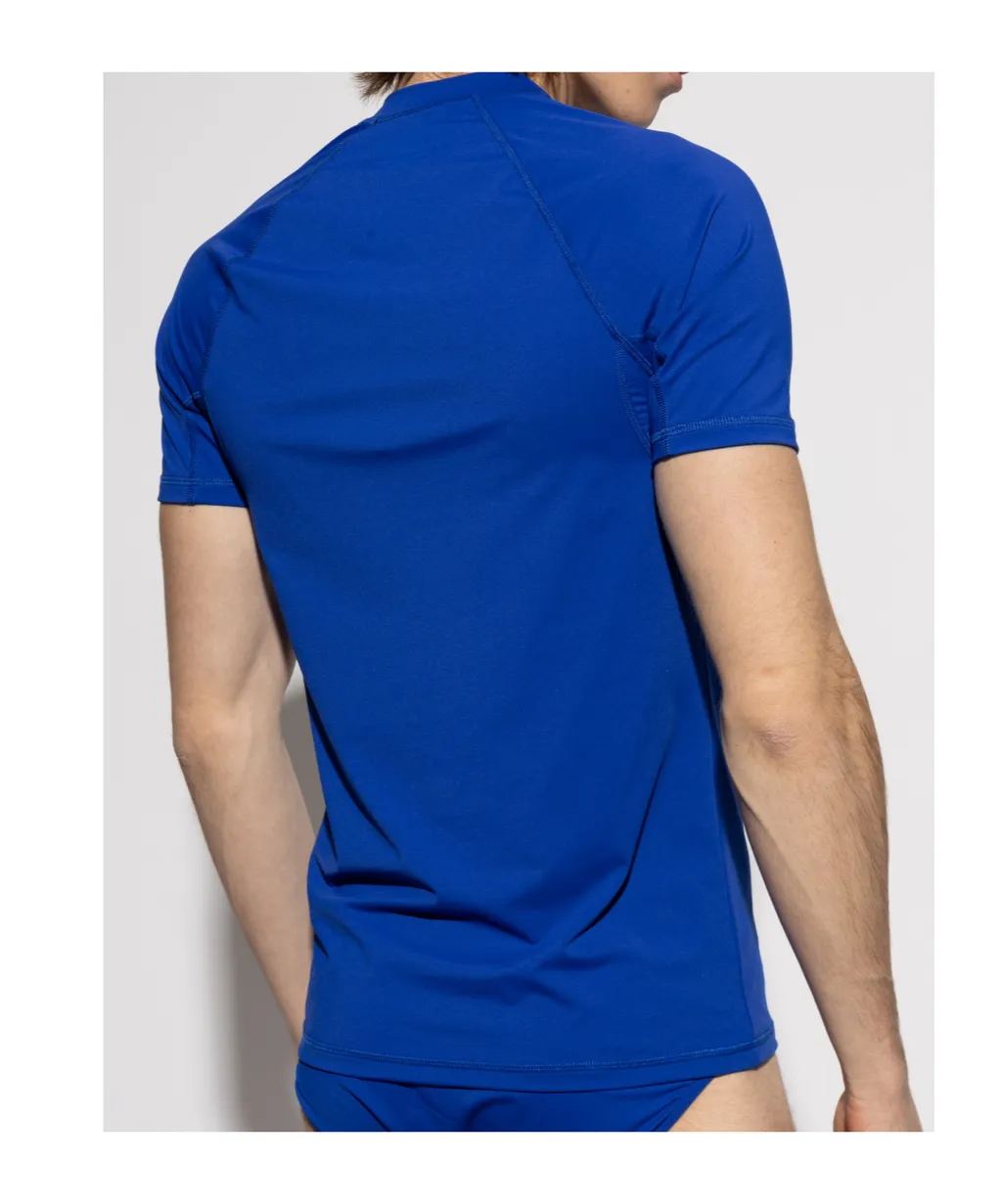 Logo-Appliqué Swimming T-Shirt