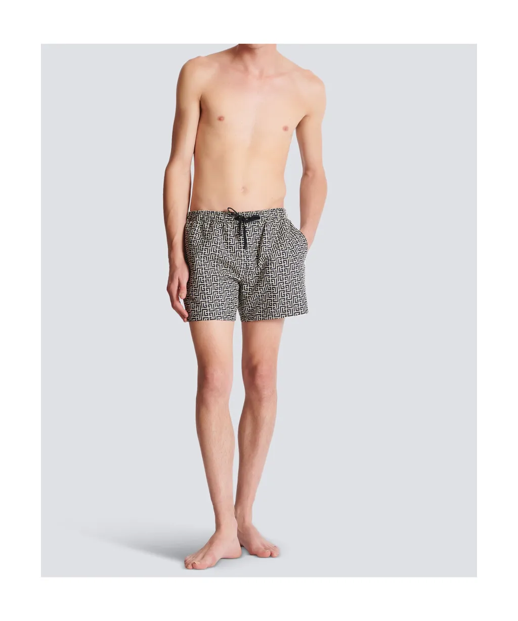 Printed Pb Labyrinth Swim Shorts
