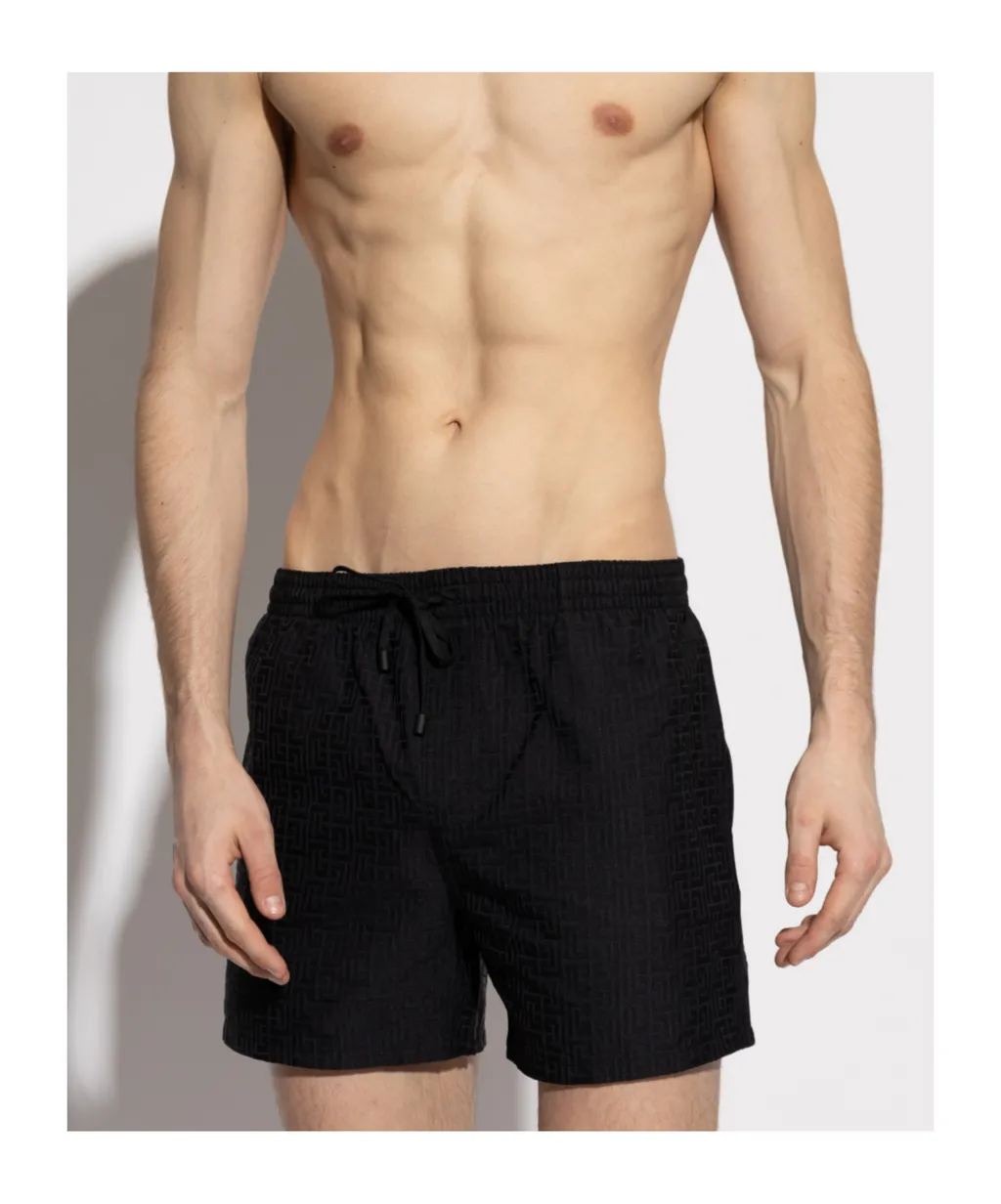Labyrinth Printed Swim Shorts