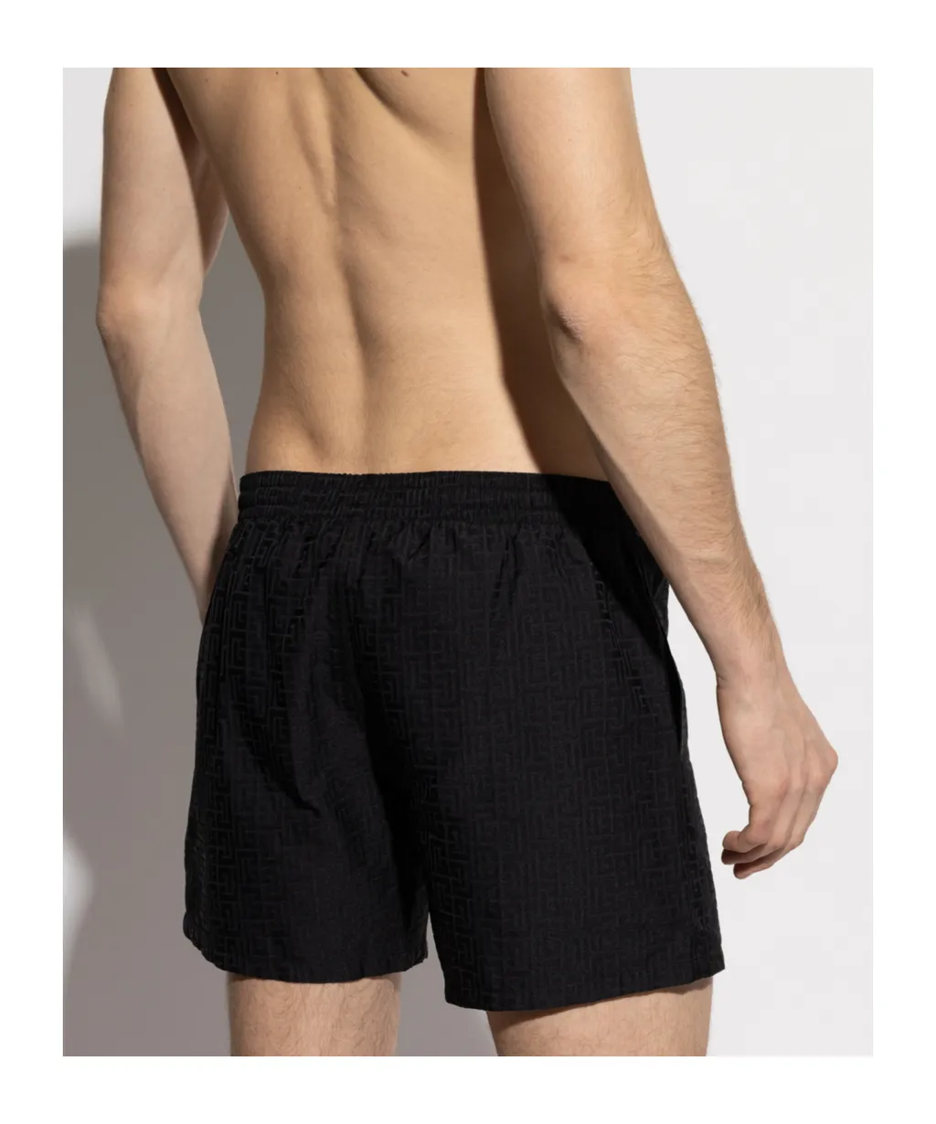 Labyrinth Printed Swim Shorts