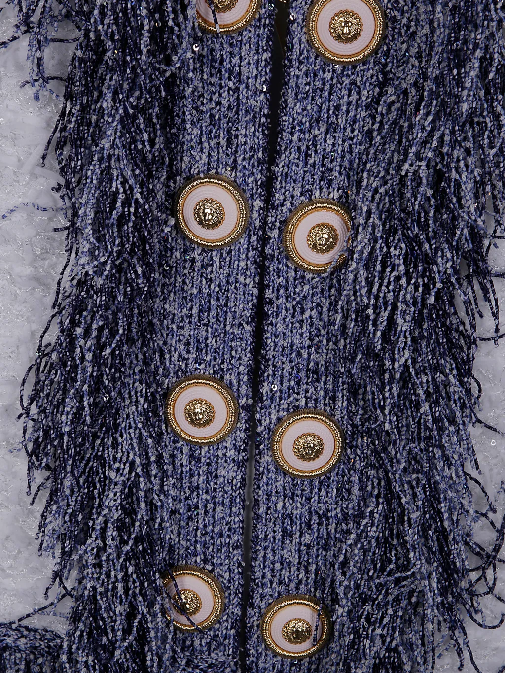 Fringed Cardigan