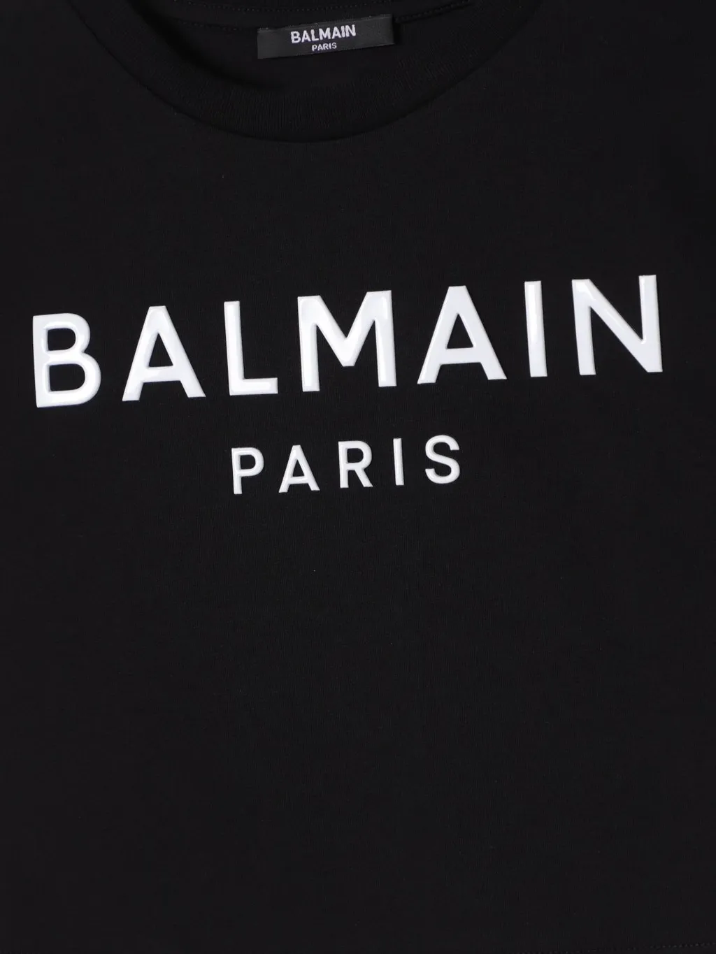 Logo Printed Cropped T-Shirt