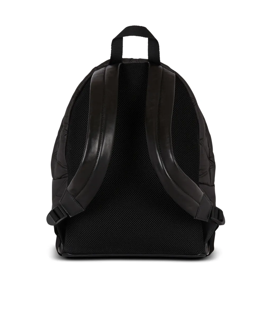 Quilted Nylon Backpack