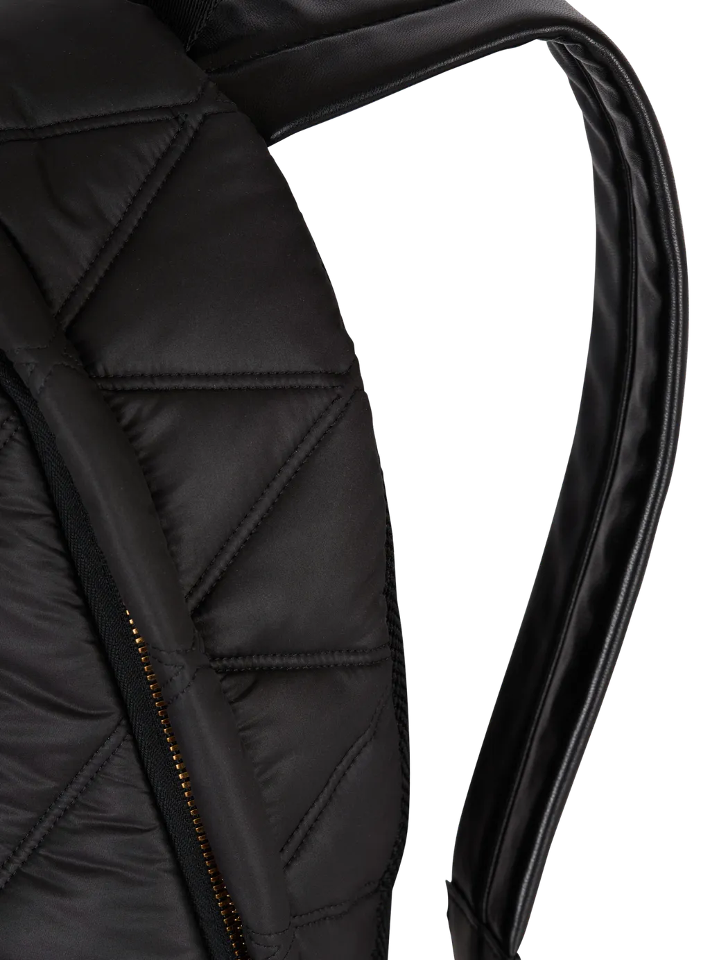 Quilted Nylon Backpack