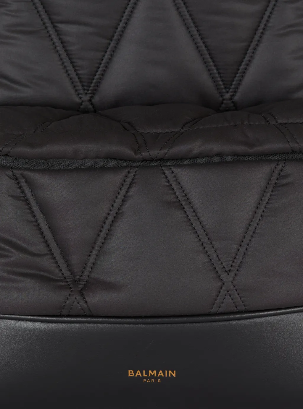 Quilted Nylon Backpack