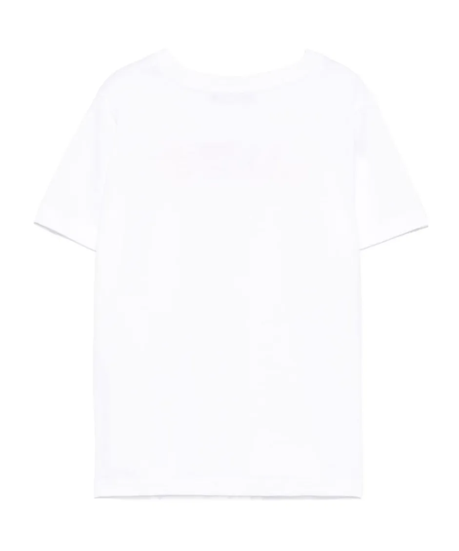 Logo Embroidered Crewneck T-Shirt