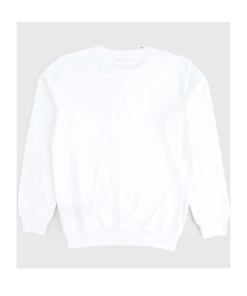 Logo Patch Crewneck Sweatshirt