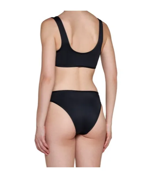 Logo Printed Two Piece Swimsuit