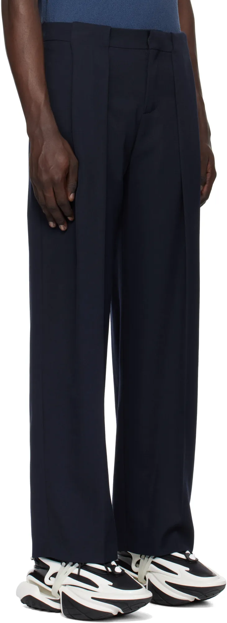 Pleated Casual Pants