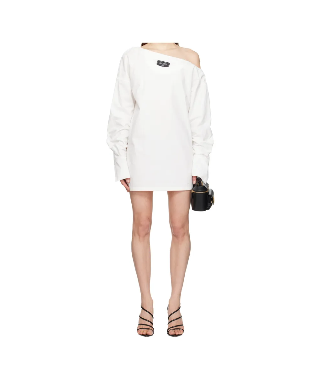 Open-Neck Dress
