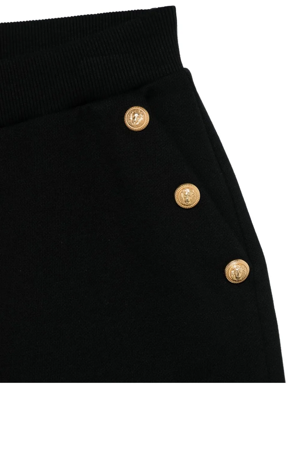 Button Detailed Short Cut Shorts