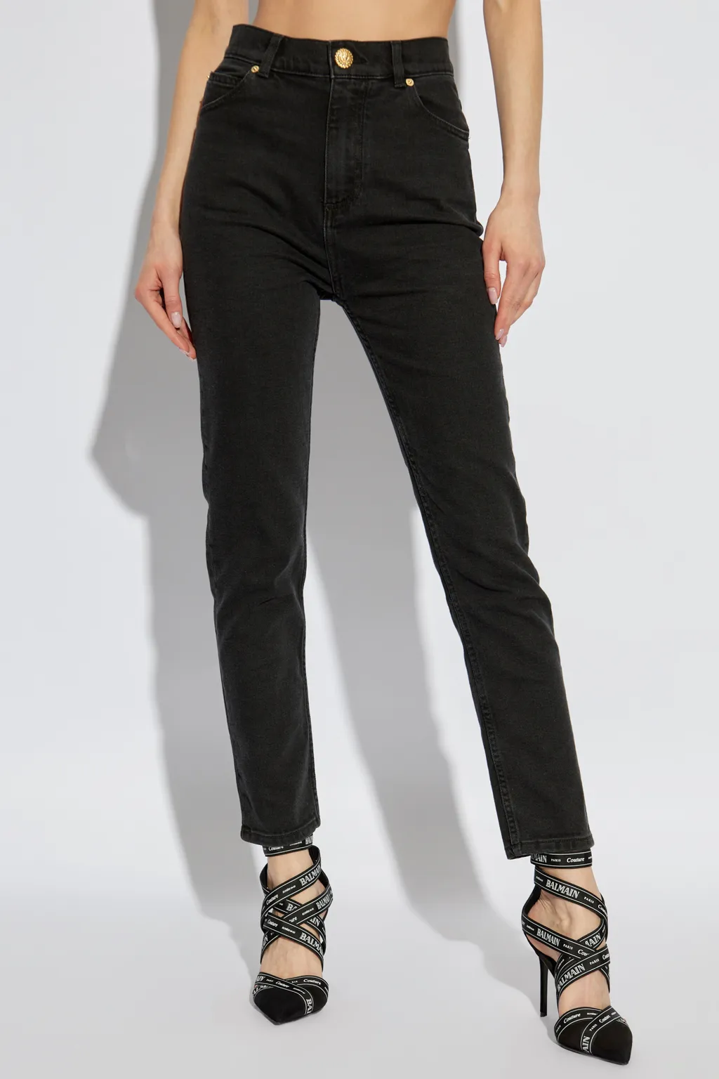 Skinny Tapered Leg Jeans