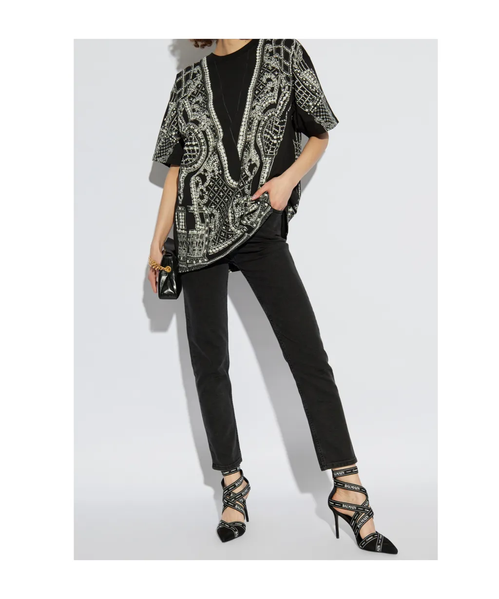 Skinny Tapered Leg Jeans