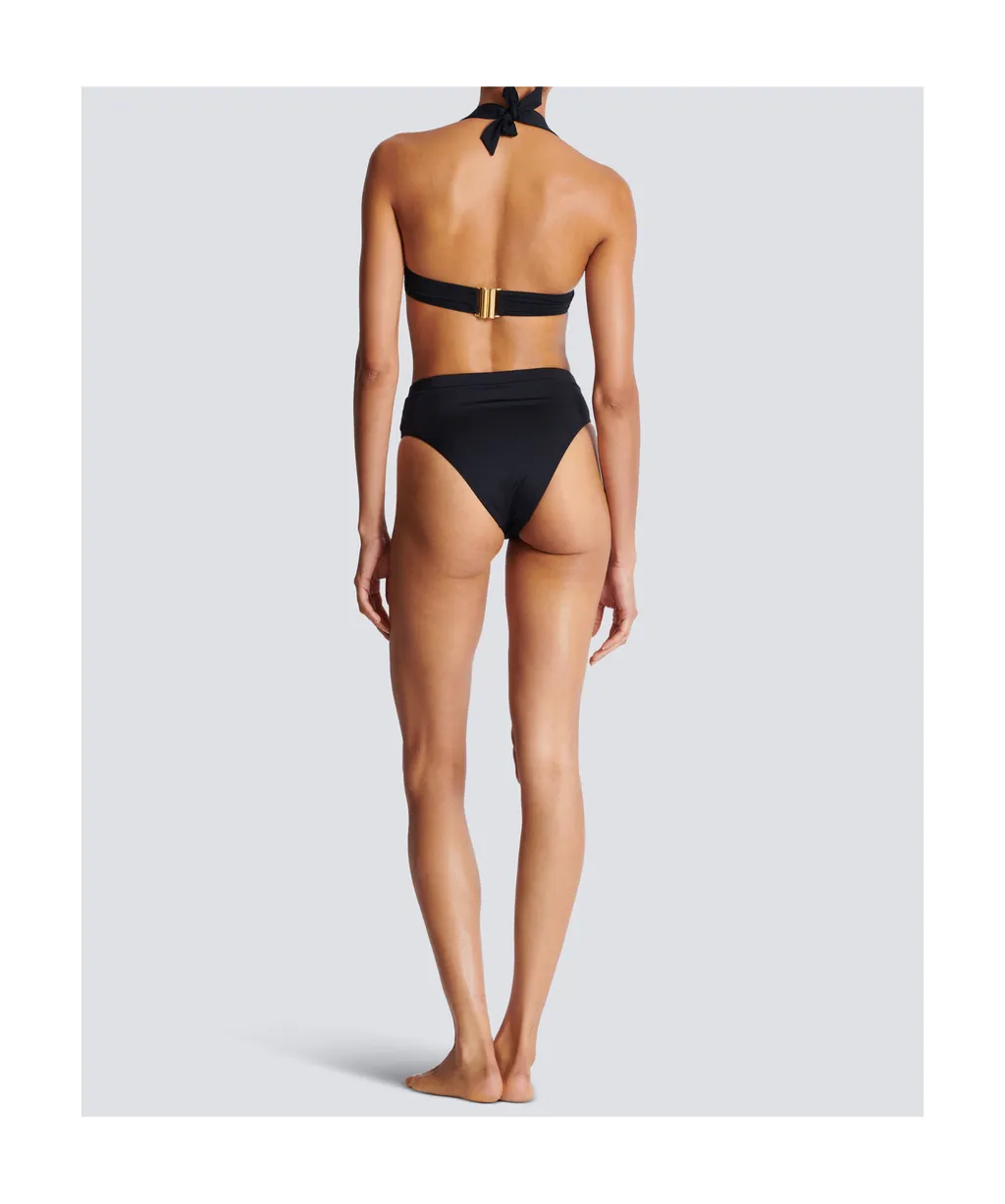 Two-Piece Swimsuit With Buttons
