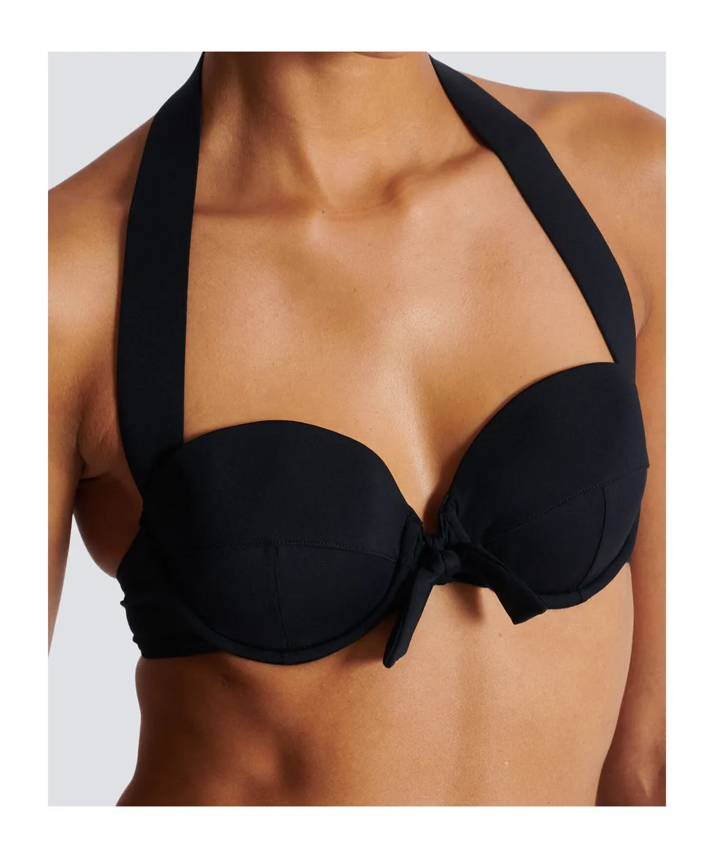 Two-Piece Swimsuit With Buttons