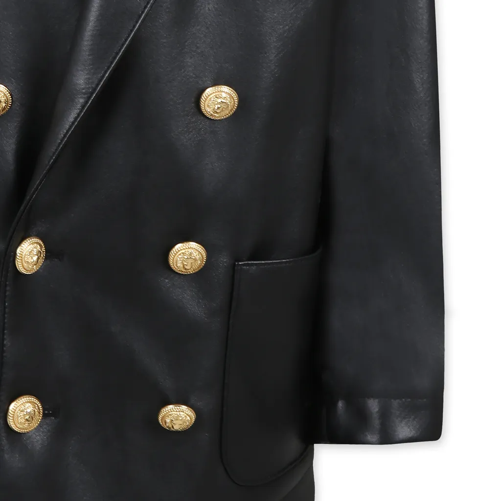 Double-Breasted Tailored Blazer