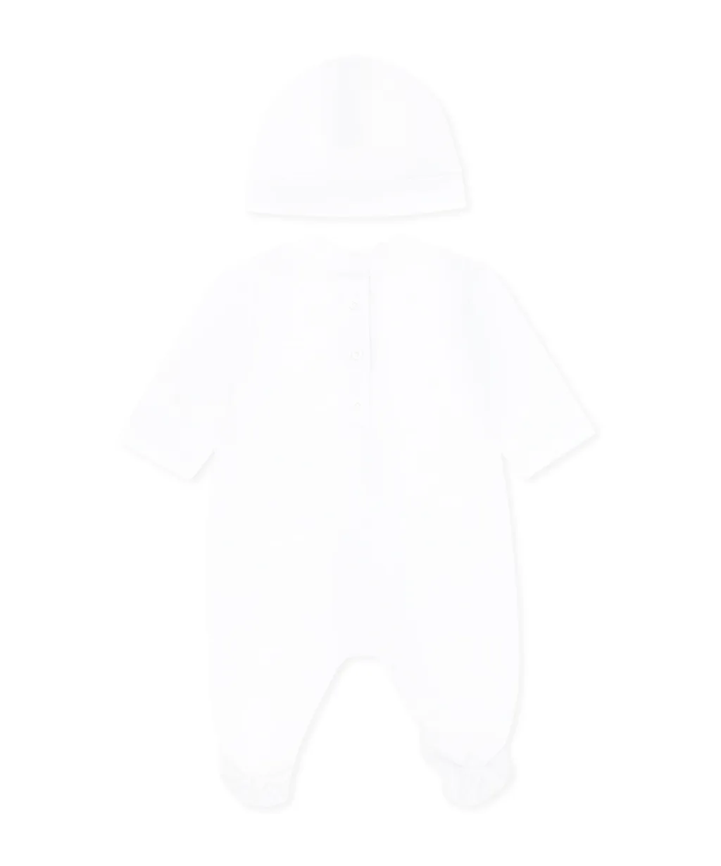 Logo-Print Babygrow Set