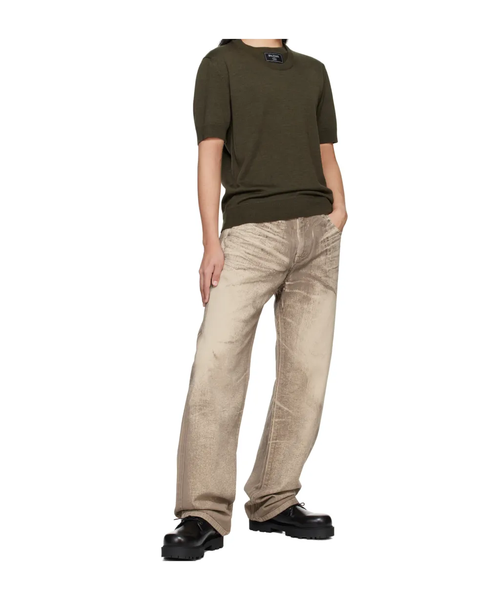Loose-Fit Denim Jeans