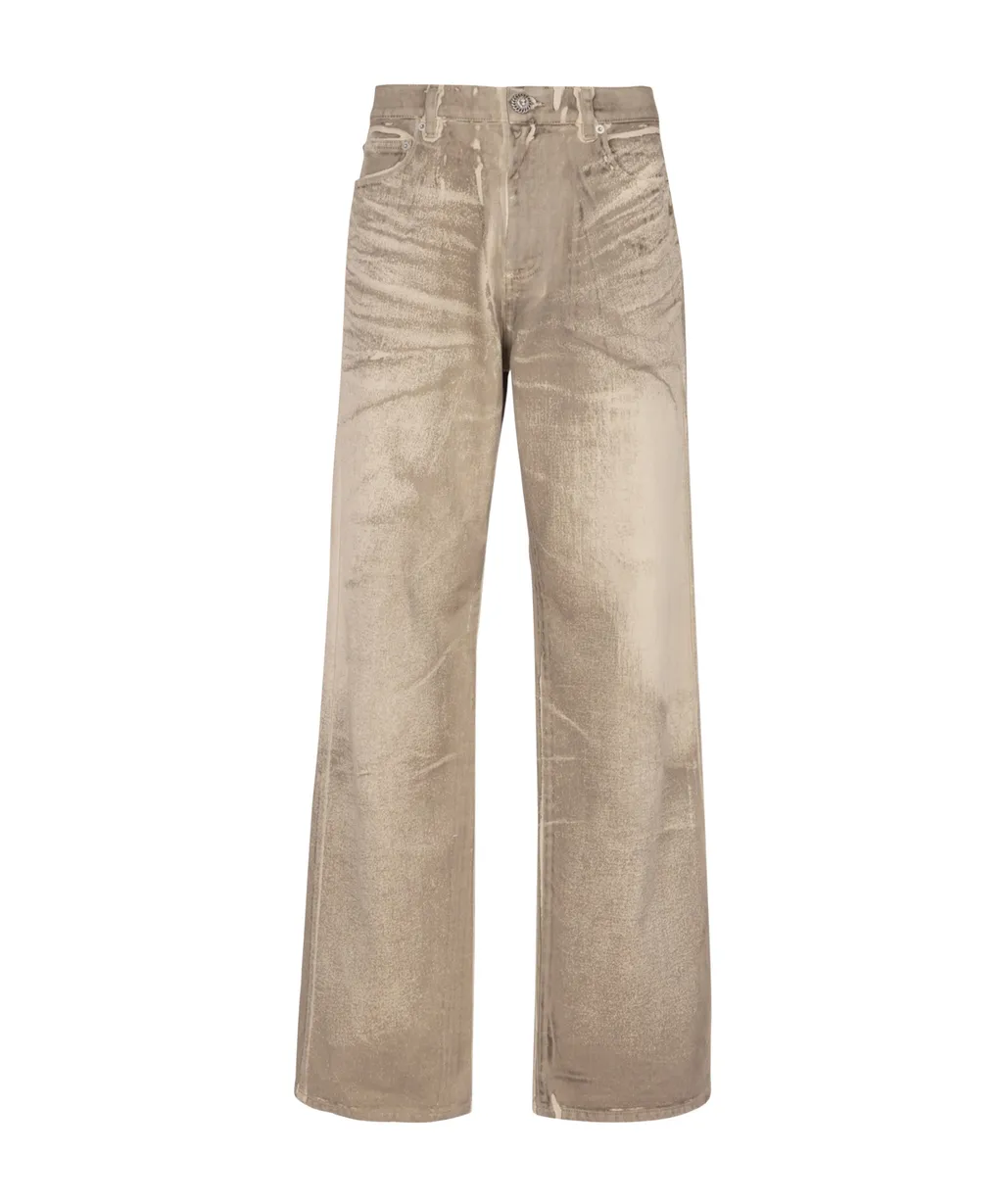 Loose-Fit Denim Jeans